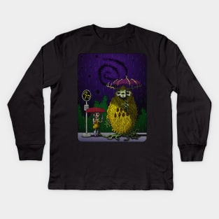 My Neighbor in Carcosa Kids Long Sleeve T-Shirt